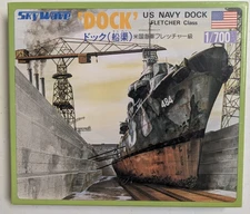 Skywave 1/700 US Navy Dock 2 – Fletcher Class Dockyard Set