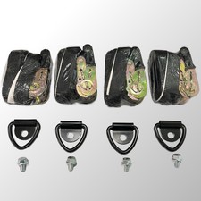 Ruffland Compatible Dog Crate Tie Down Kit With Ratchet Straps