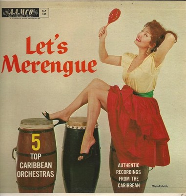 Unknown Artist - Let's Merengue  0 LP AAMCO Records ALP-307 Very Good Plus (VG+)