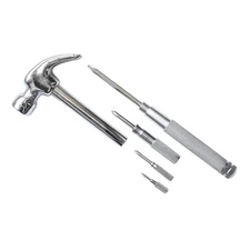 Bestway Tools B33803 6-in-1 Combination Hammer Screwdriver, Phillips