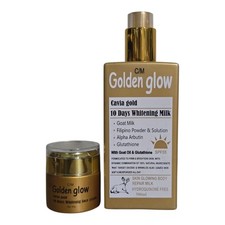 Golden Glow Caviar Gold Brightening Glowing Repair Lotion Spf 55 And Face Cream
