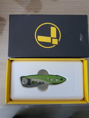 Leatherman  Skeletool  KBx Taschenmesser Grün Edelstahl Outdoor 