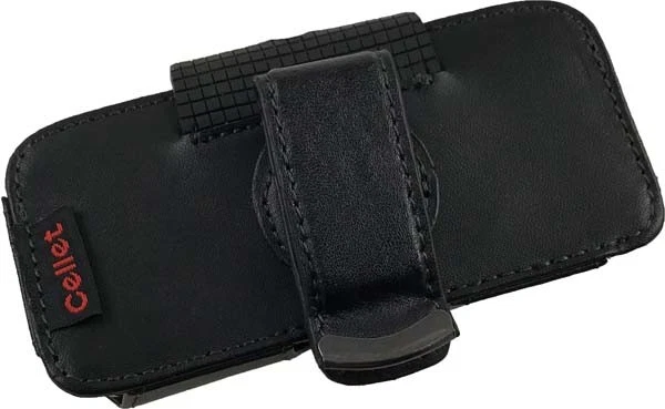 CELLET BLACK POUCH CASE WITH BELT CLIP FOR LG RUMOR LX260 PEARL 8100 8120 8130 - Image 2 of 4