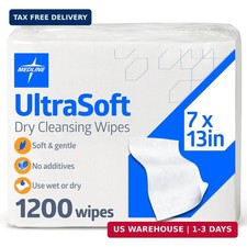 Ultrasoft Dry Baby Wipes, Gentle Disposable Cleansing Cloths, 1,200 Coun
