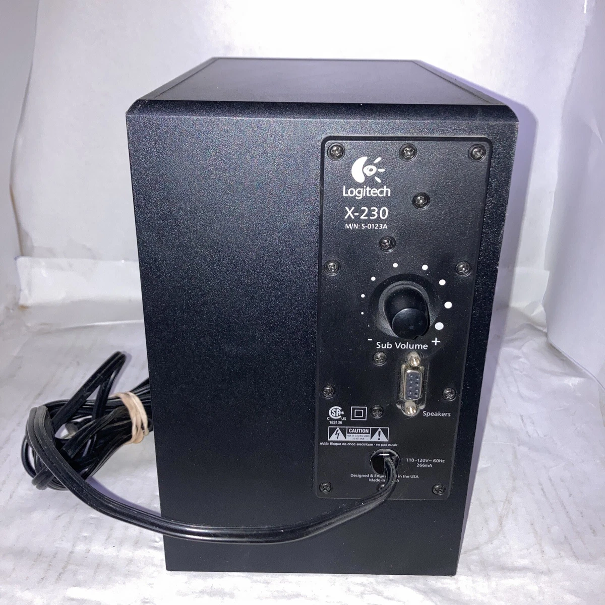 Logitech x hotsell 230 speakers