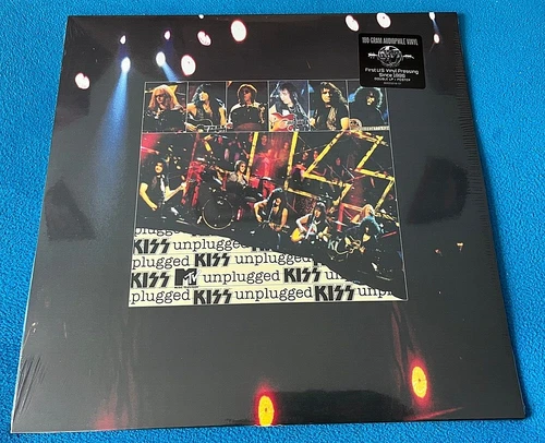 KISS "MTV Unplugged" Vinyl 2LP album 180G Audiophile 2014 Press Poster Ace New