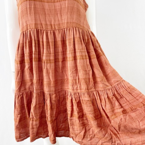 American Eagle Outfitters Brown Sleeveless Tunic Dress Size M Boho Minimalist - Picture 6 of 13