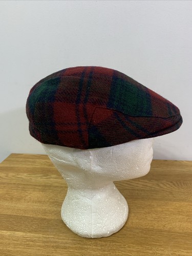 M&S Thinsulate Flat Cap Moon Red Mix Size Medium - 第 6/11 張圖片