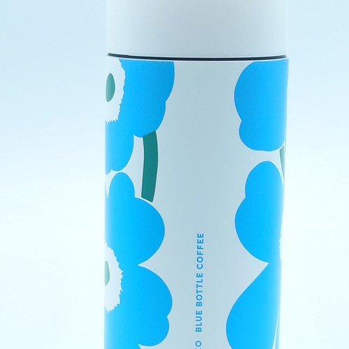 Marimekko Blue Bottle Coffee Unikko Tumbler 350ml Limited Edition Japan New - Picture 3 of 4