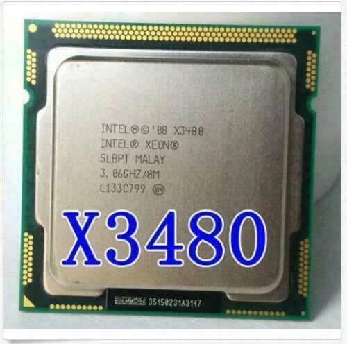 Intel Xeon X3480 3.06 GHz X3470 2.93 GHz Quad-Core LGA1156 Desktop CPU Processor - Image 2 of 4