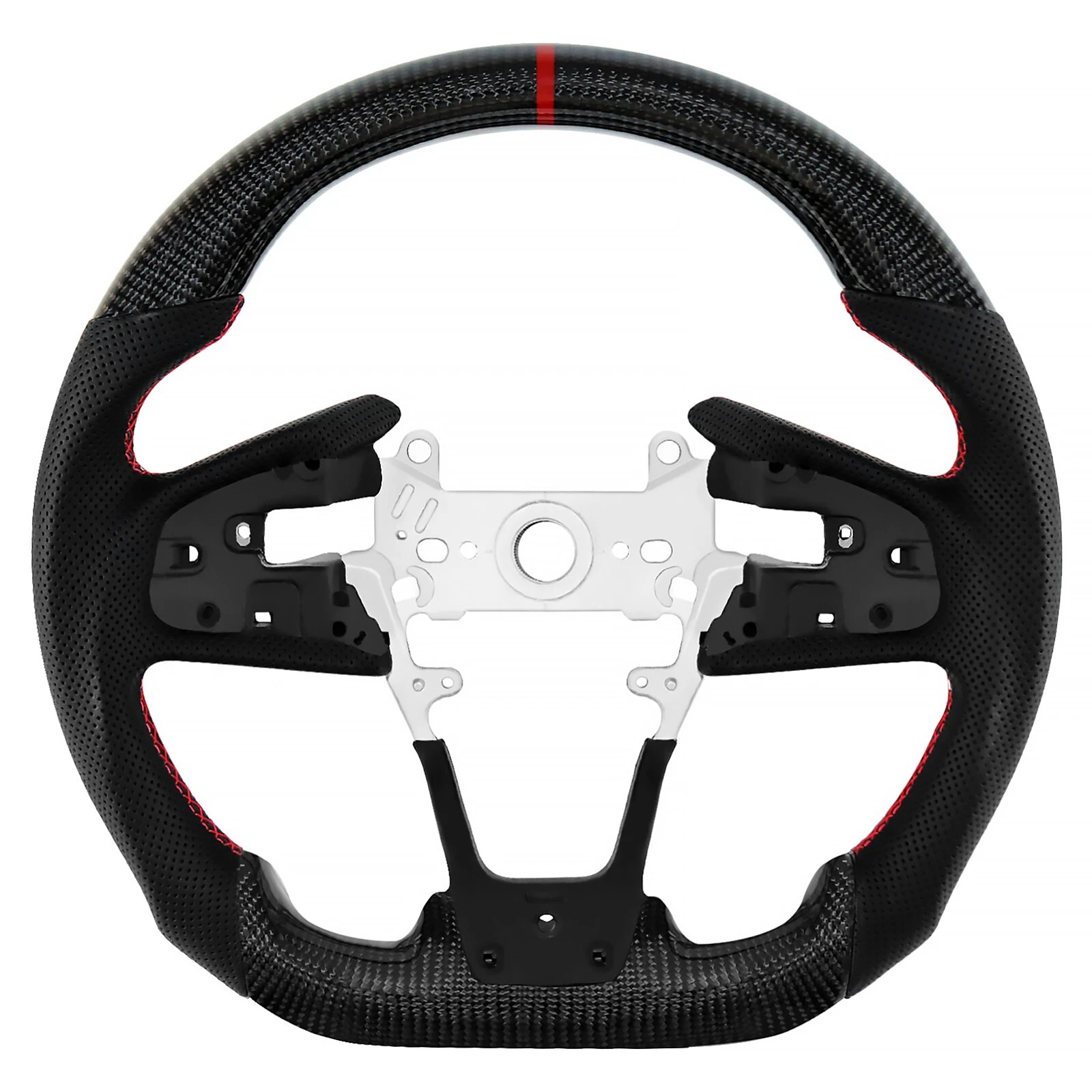Carbon Fiber Steering Wheel For 2016-2021 HONDA CIVIC North American Spec