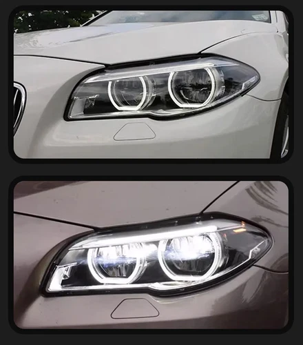 Headlights For BMW 5 F10 2010-2016 LED Lamp Running Lights Dynamic Turn Signals - Foto 13 di 19