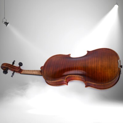 ★Old Guarnerius Style Master Violin 4/4 Master violin 4/4 Stradi model solid flamed maple back
