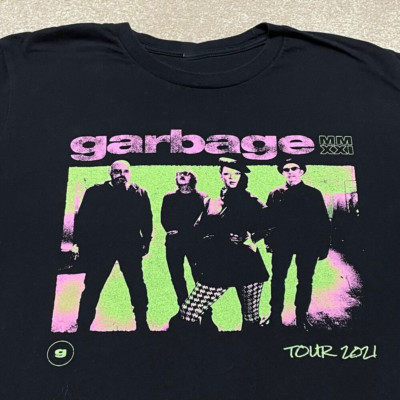 Garbage Band Rock Tour Cotton Short Sleeve Unisex T-Shirt All Size CS703