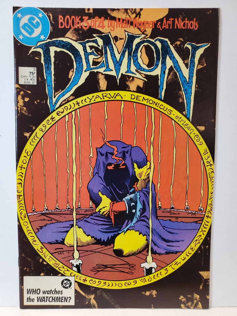 Demon Series 2 #1-4 COMPLETE SET Matt Wagner Art Nichols 1987 DC
