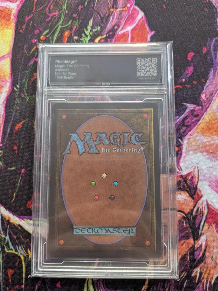 MTG Phelddagrif Alliances PCG 9 Mint (10 sub grades!) 2 - Image 2 of 2