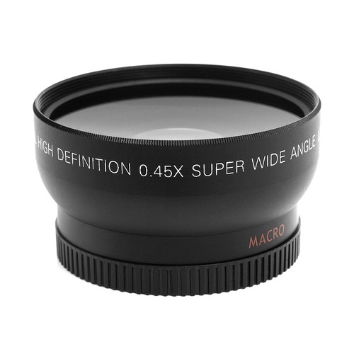 52MM 52MM 0.45X Wide Angle Lens+Macro Lens for Canon DSLR V9O7 - Picture 5 of 12