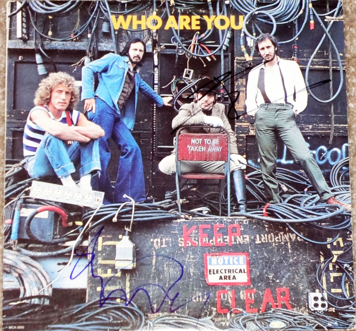 レア　Roger Daltrey とPete Townshend 直筆サインCD レア Roger Daltrey とPete Townshend 直筆サインCD CD