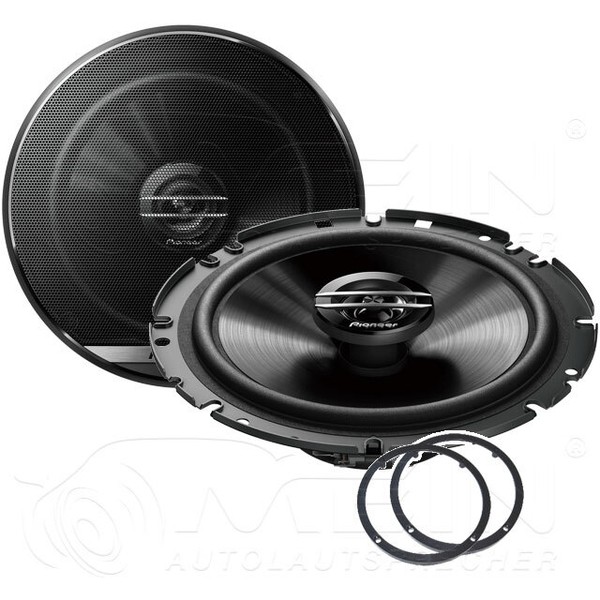 Pioneer Lautsprecher FüR Citroen C-CROSSER Ab 2007 Front Heck 2-Wege 300W #B8AY-image