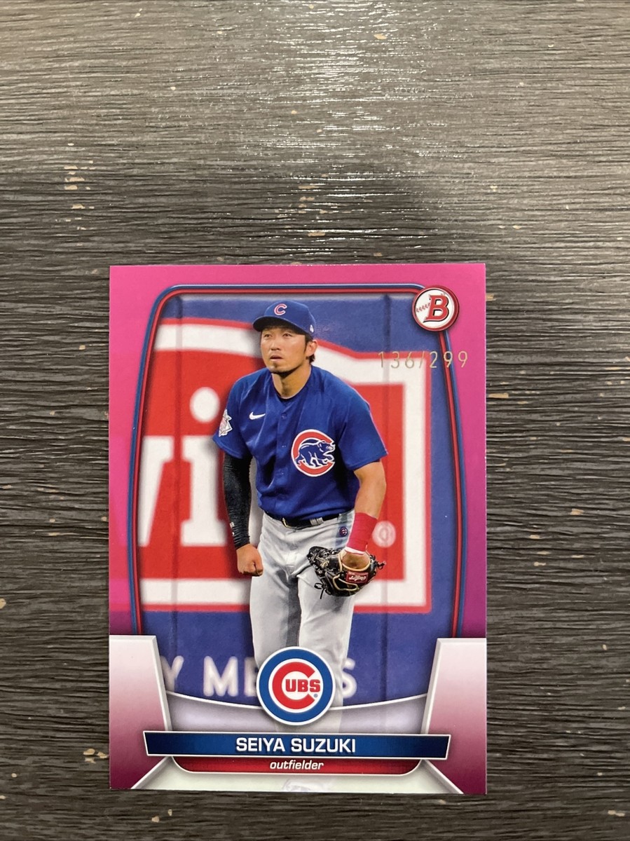 2023 Bowman-Seiya Suzuki #93-Fuchsia #136/299 | eBay