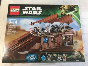 Details About Lego Star Wars Jabbas Sail Barge 75020 Nib Retired New Sealed