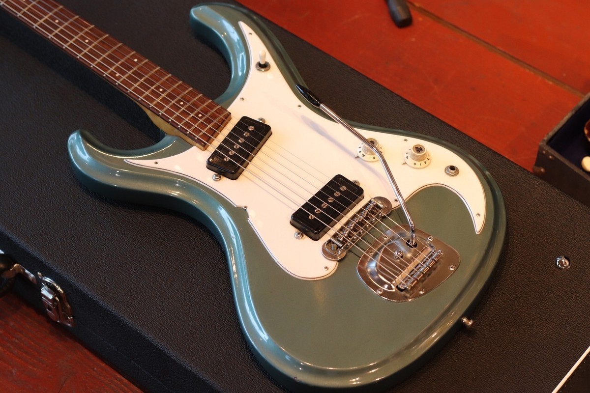 GUYATONE LG-150T 1960年代 フルメンテナンス済 Rare 1960s Guyatone LG-150T DX Pelham Blue - Vintage Japan