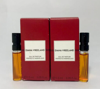 2 Diana Vreeland PERFECTLY MARVELOUS  EDP 1.5ml 0.05 oz Eau De Parfum BNIB