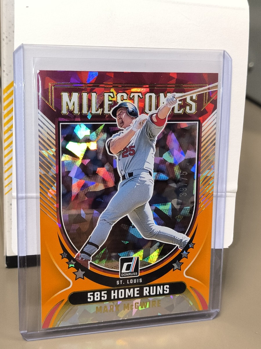 rare mark mcgwire cards Mark McGwire - 2024 Donruss Baseball Milestones