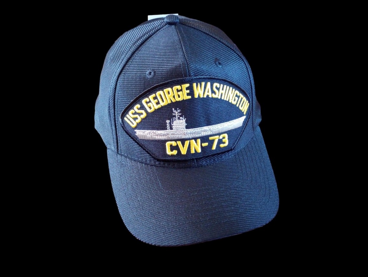 USS GEORGE WASHINGTON CVN-73 NAVY SHIP HAT U.S MILITARY OFFICIAL