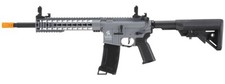 Lancer Tactical Gen 3 10" Keymod Airsoft M4 Carbine AEG Rifle - Gray