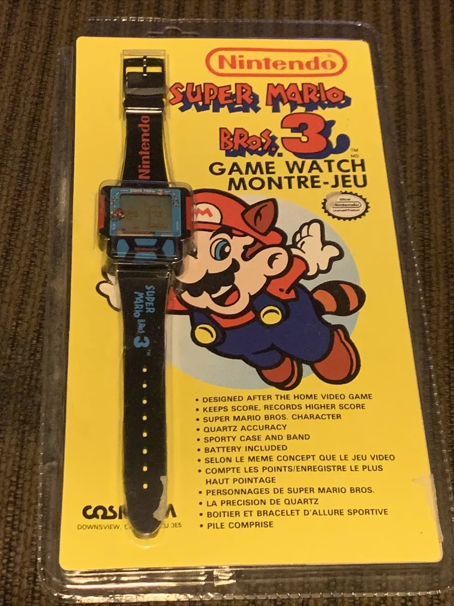 Nintendo super mario bros watch deals