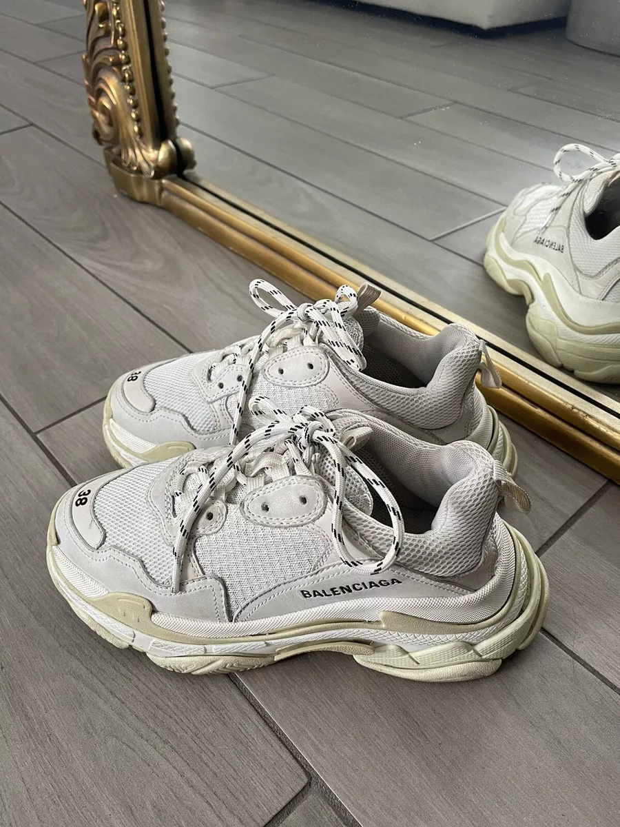 etik entanglement statisk balenciaga triple s 38 white | eBay