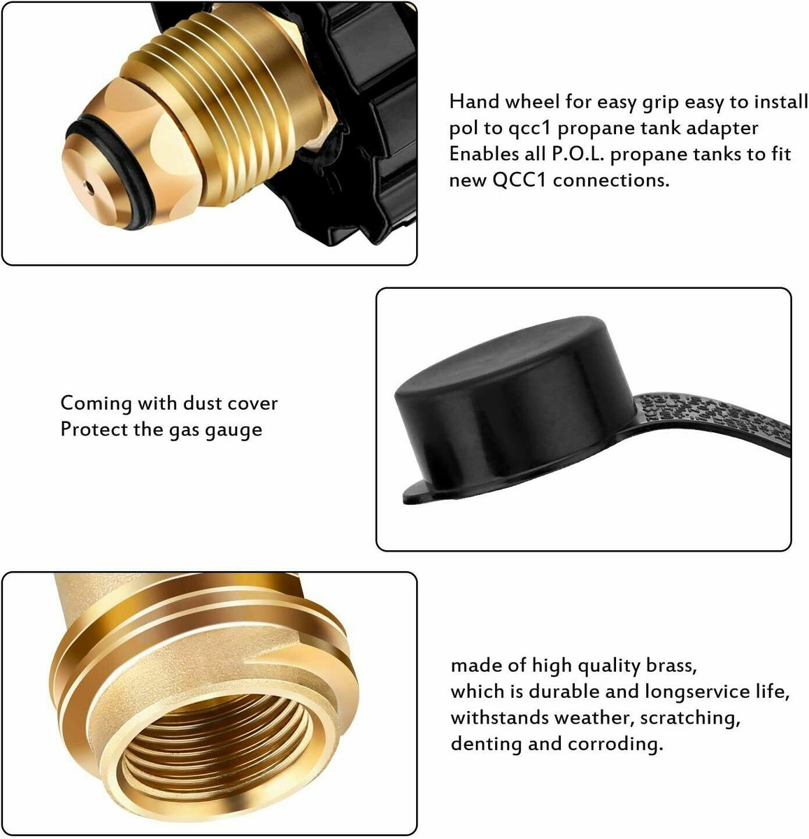 Universal Propane Tank Adapter Converts POL LP Tank Service Valve To Qcc1 Type1 Old To New 775df2f5 E52a 49f9 B8c2 841c69f832de.58ef772834a62d5202f8a8030135e1f6