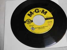 CONWAY TWITTY THE STORY OF MY LOVE / MAKE ME KNOW YOU'RE MINE 45 RPM RECORD 052