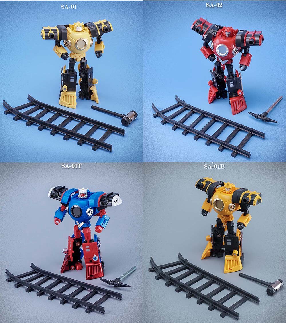 Dr. WU & Mechanic Toys SA01 wasp SA02 Leap SA01T Steve SA01B