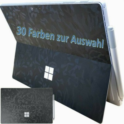 Microsoft Surface Pro 2017  Pro 7 6 X Go 2 Skin Sticker Aufkleber Schutzfolie 