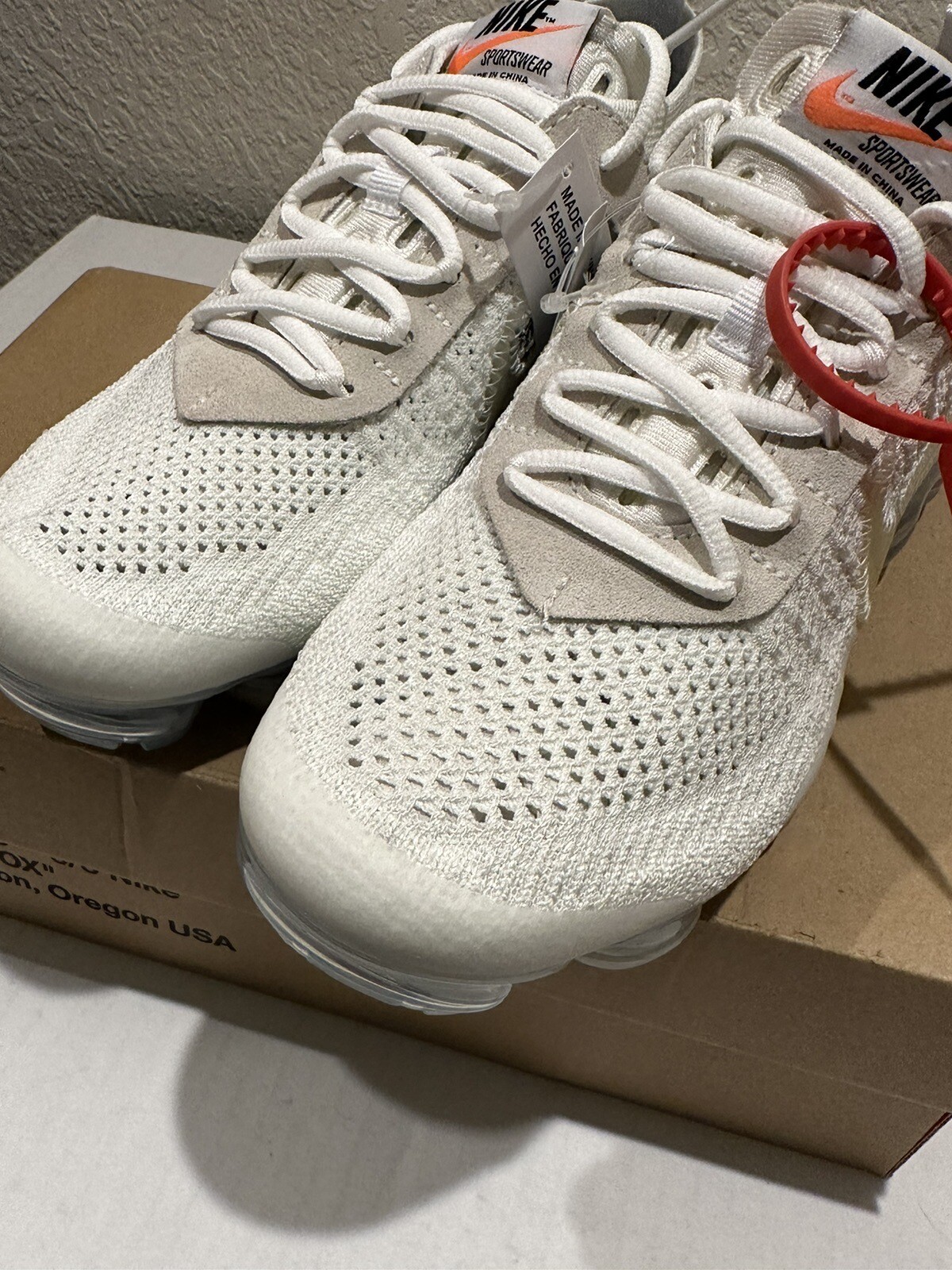 OFF WHITE X NIKE Nike Air VaporMax x OFF WHITE parte 2 (2018) AA3831 100 taglia USA 6