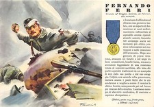 C5020) WW2 GRECIA, MO.O FERNANDO FERRI DA PALERMO 14 FANTERIA PINEROLO.