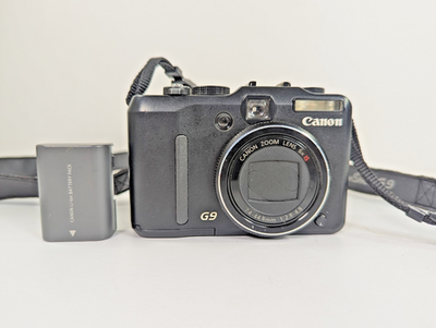 Canon PowerShot G9 12.1MP Digital Camera - Black With Charger | eBay