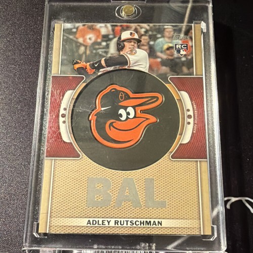Adley Rutschman [Gold] #TLP-AR 2023 Topps Team Logo Patch card