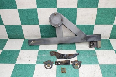03-09 H2 OEM Bumper Exterior Spare Tire Carrier Support Frame Side Tag Mount WTY