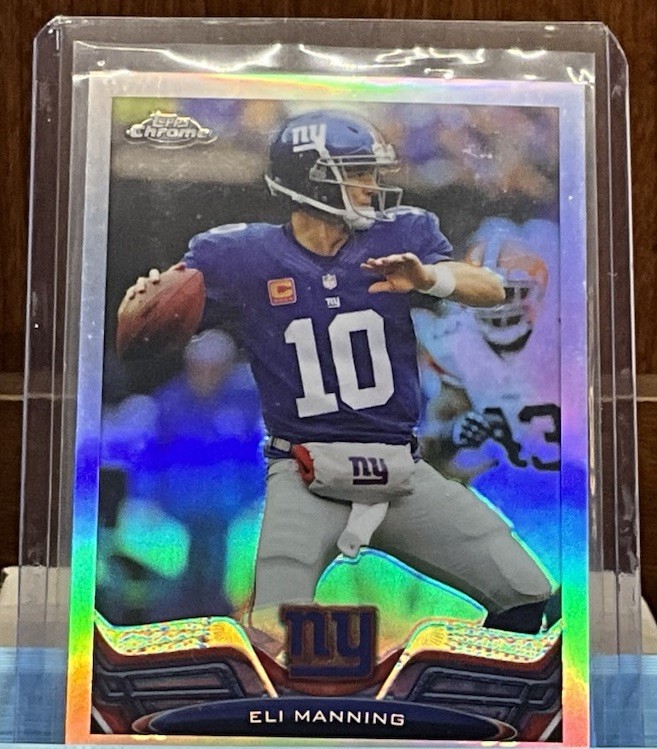 2013 Topps Chrome - Eli Manning #105 Refractor
