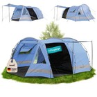 Skandika Kambo 4 Personen Familienzelt Campingzelt Tunnel MoskitonetzeB-Ware