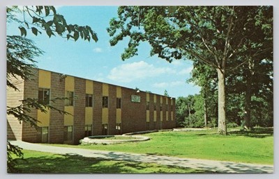 Yeshiva Farm Settlement New Dormitory Mt. Kisco NY Postcard Dexter Press