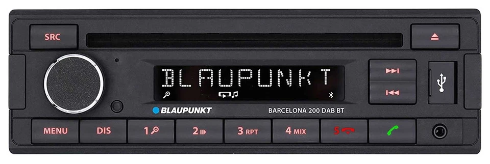 Blaupunkt USB DAB CD Bluetooth MP3 Autoradio für Smart ForTwo 451 ForFour 454 Qu - Bild 2 von 4