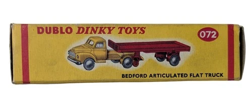 Dinky Toys Bedford Articulated Flat Truck Dublo Model 072 Vintage