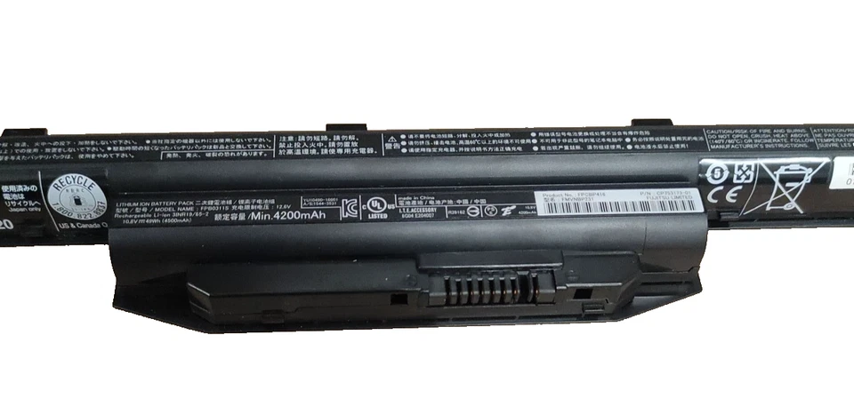 Fujitsu LifeBook Akku FPB0311S 49Wh 10.8V CP753173-01 - Bild 2 von 4