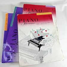 Piano Music Adventures Premier Level 1 Lesson Performance Book Lot of 4