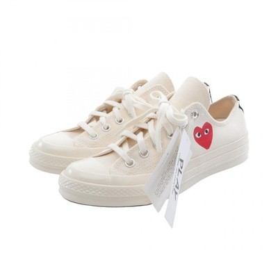 PLAY COMME des GARCONS CONVERSE Sneaker Schuhe AZ-K128-001-211 Canvas #29,5cm