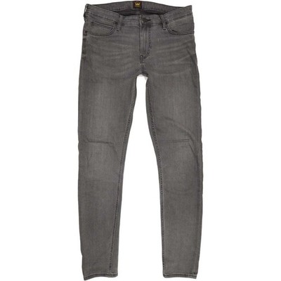Lee Malone  Damen Grau Skinny Slim Stretch Jeans W33 L34 (81881)